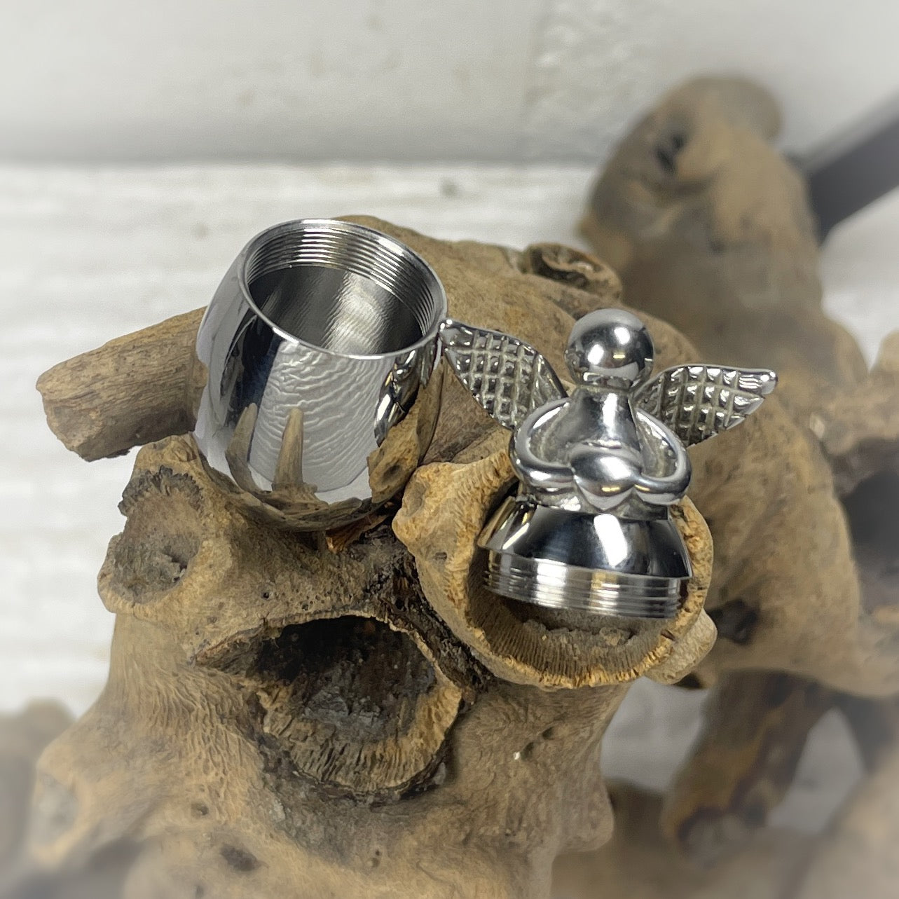 Engel (Mini Urne/ Aufbewahrung Zähnchen, Haare, Asche)