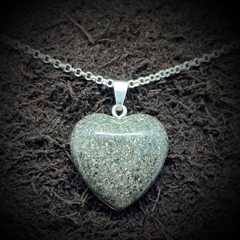 Halskette Herz mit Asche