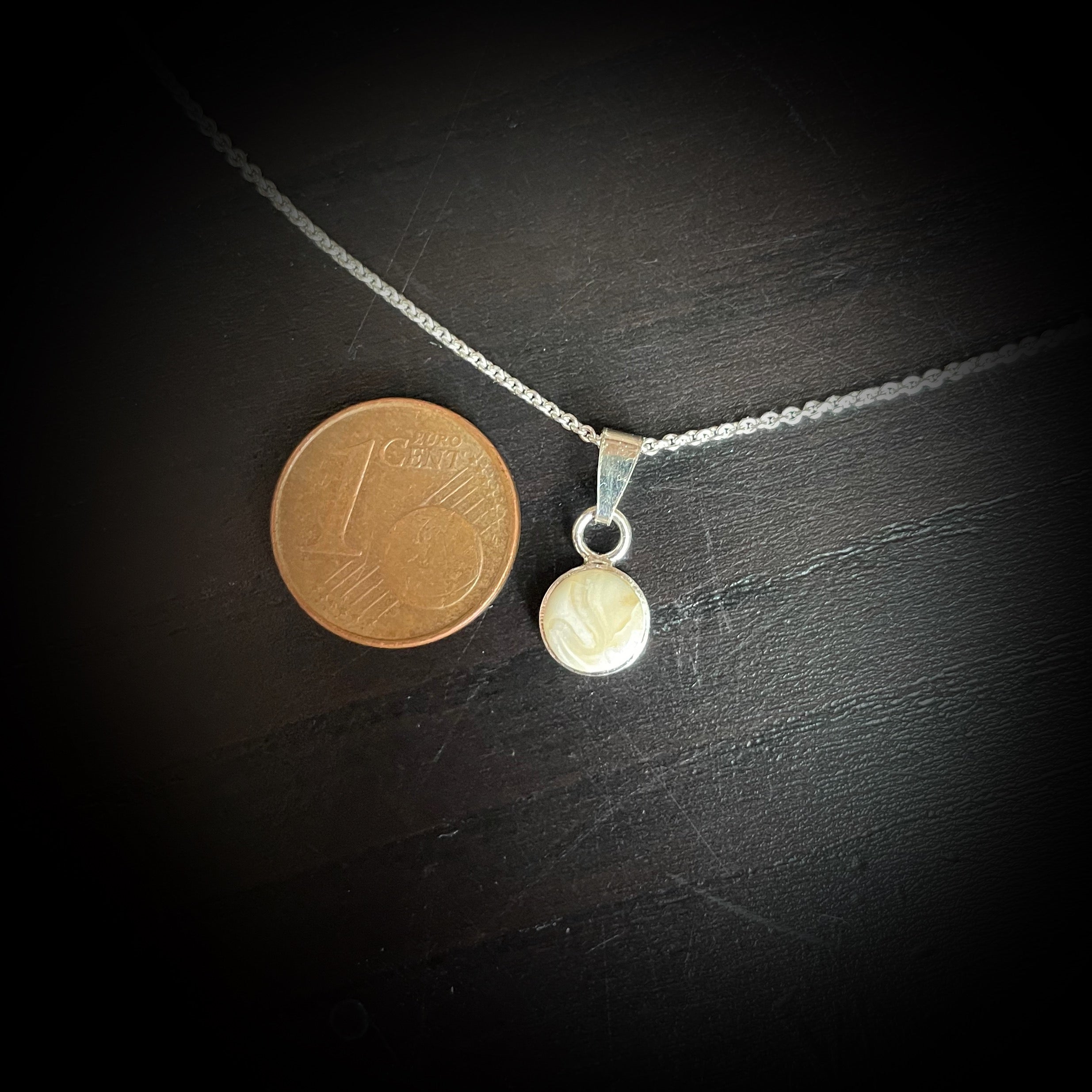 Halskette mit Pferdezahn