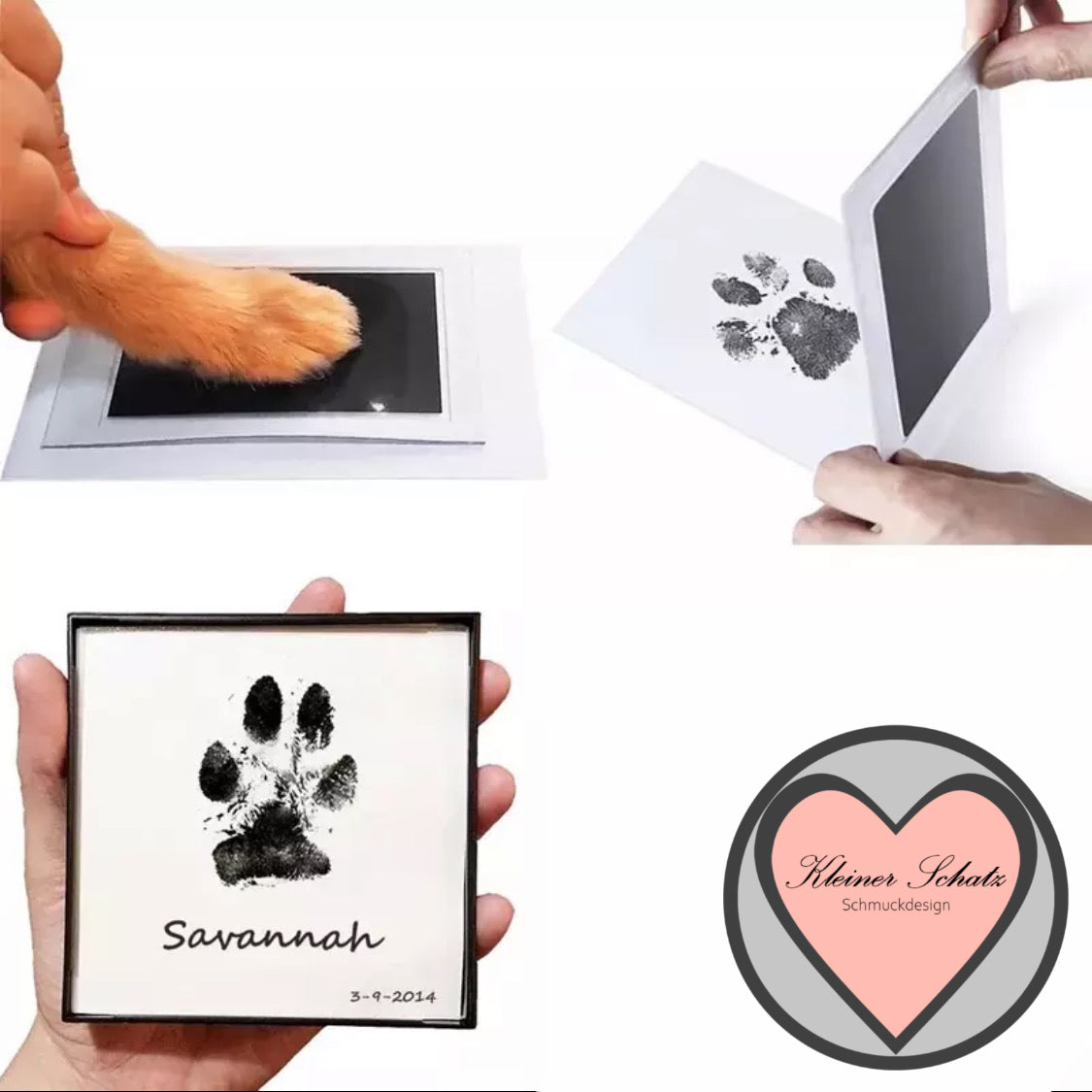 Pfötchen-Abdruck- Set