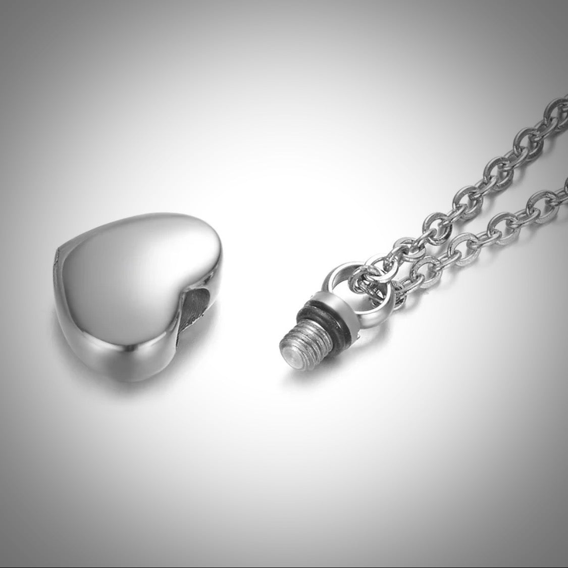 Kette Heart (Asche einfüllbar)